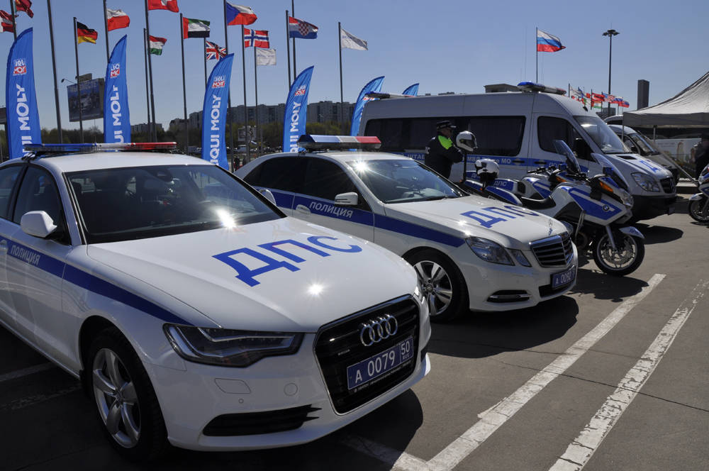 Russian Police cars