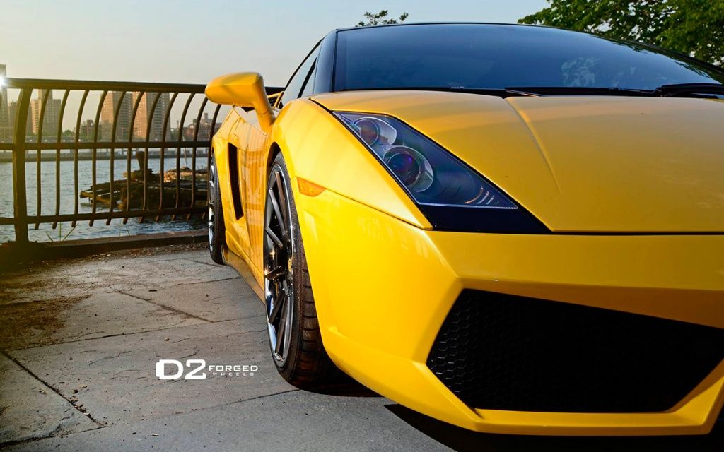 Lamborghini Gallardo на дисках от D2Forged