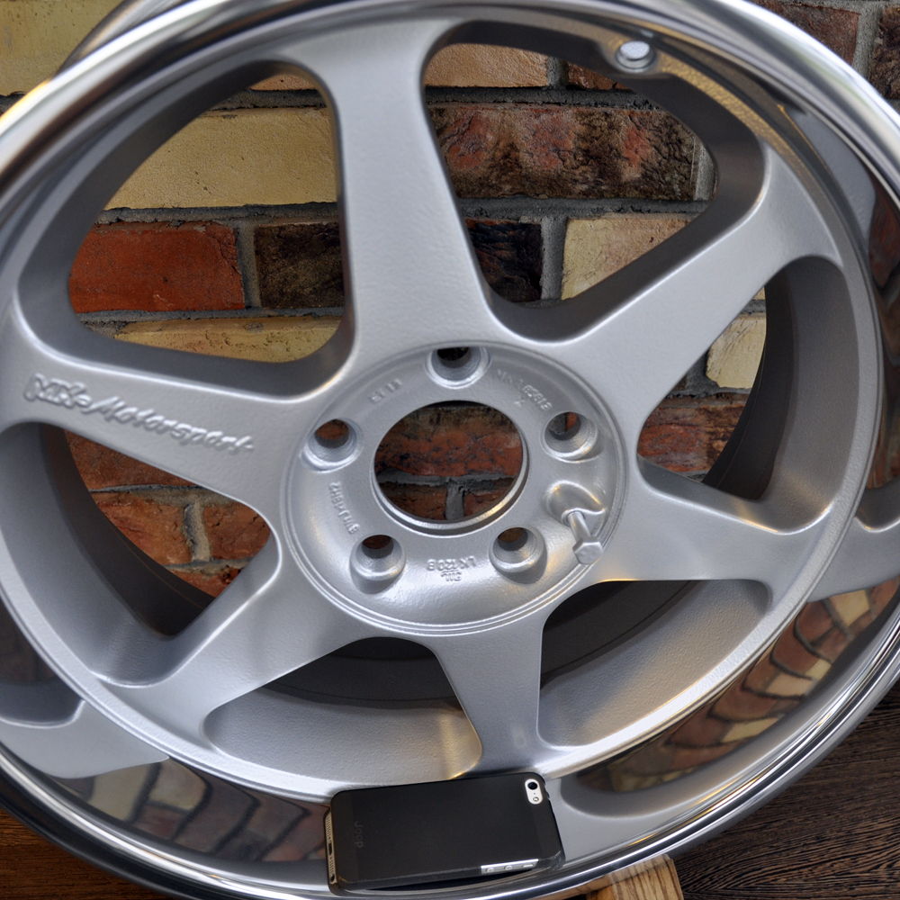 Полировка полок дисков  MK Motorsport от BMW