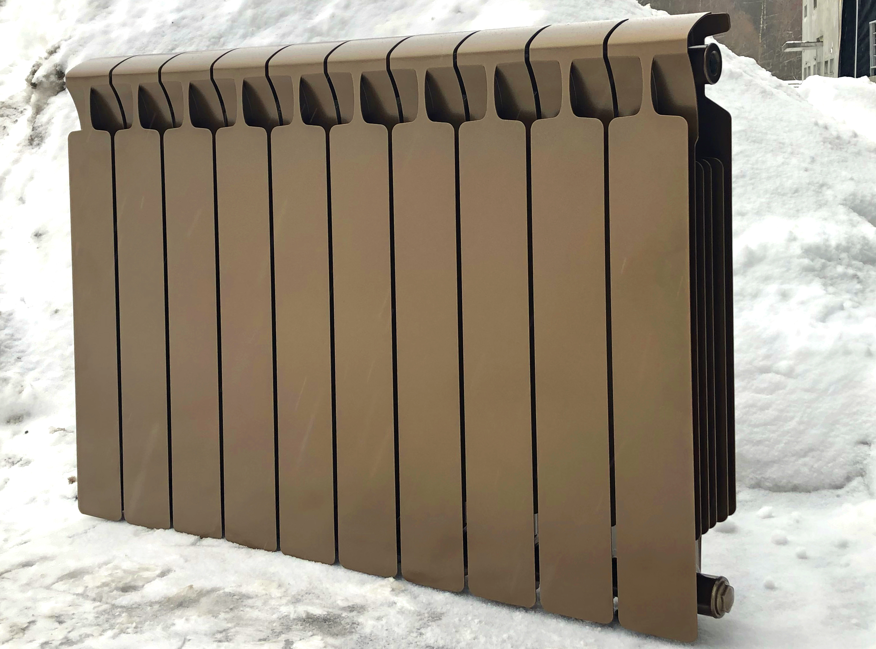 Покраска биметаллических радиаторов отопления