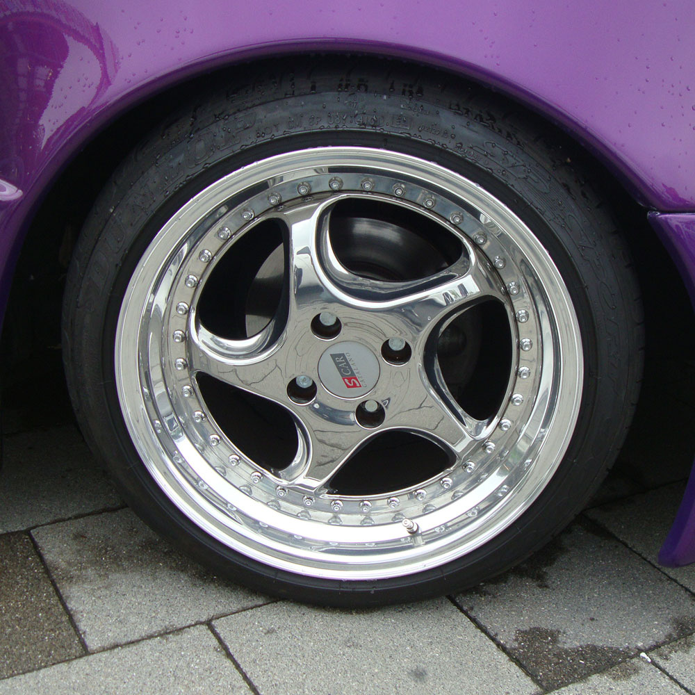 Пример полировки диска на авто