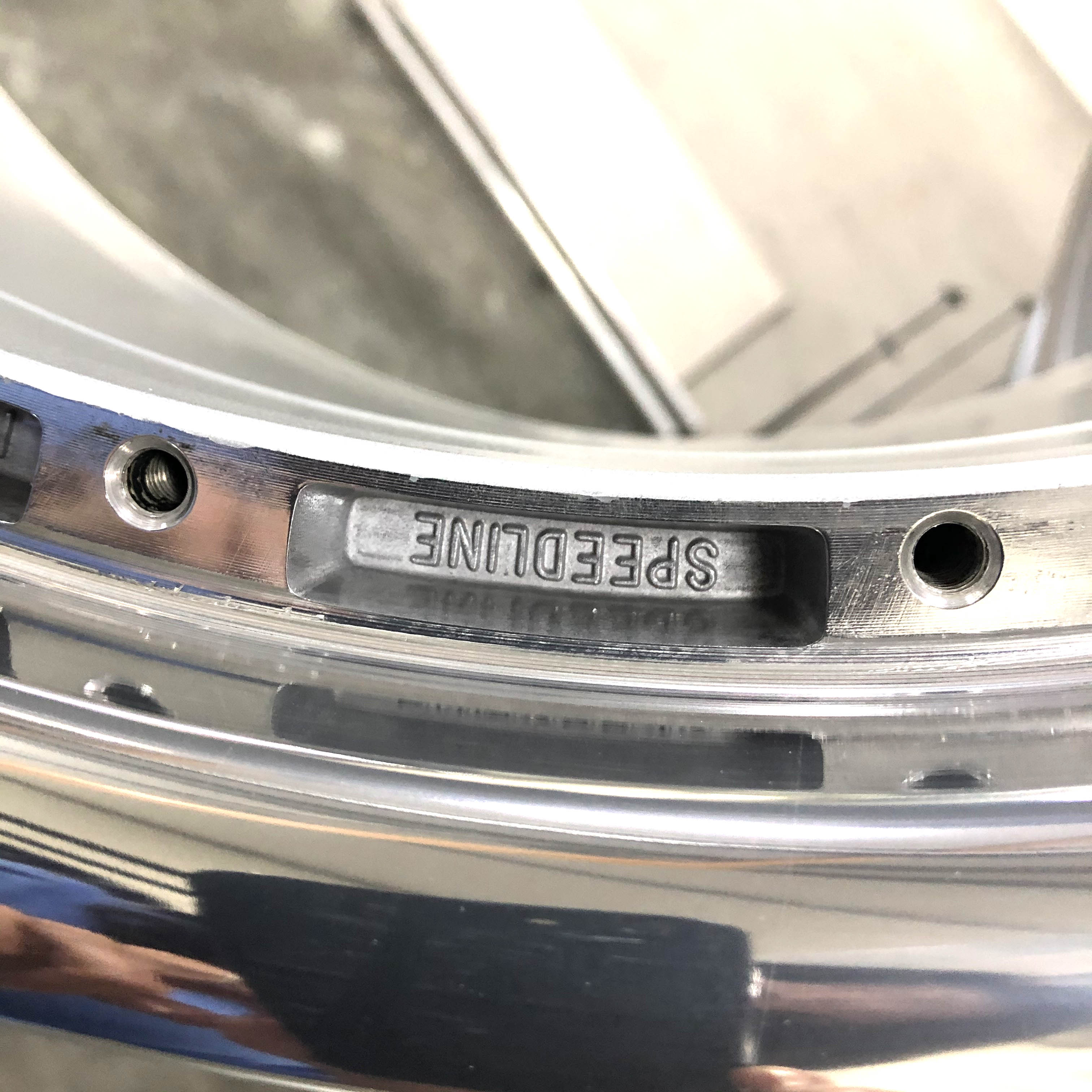 Полировка полки и покраска дисков BBS Speedline