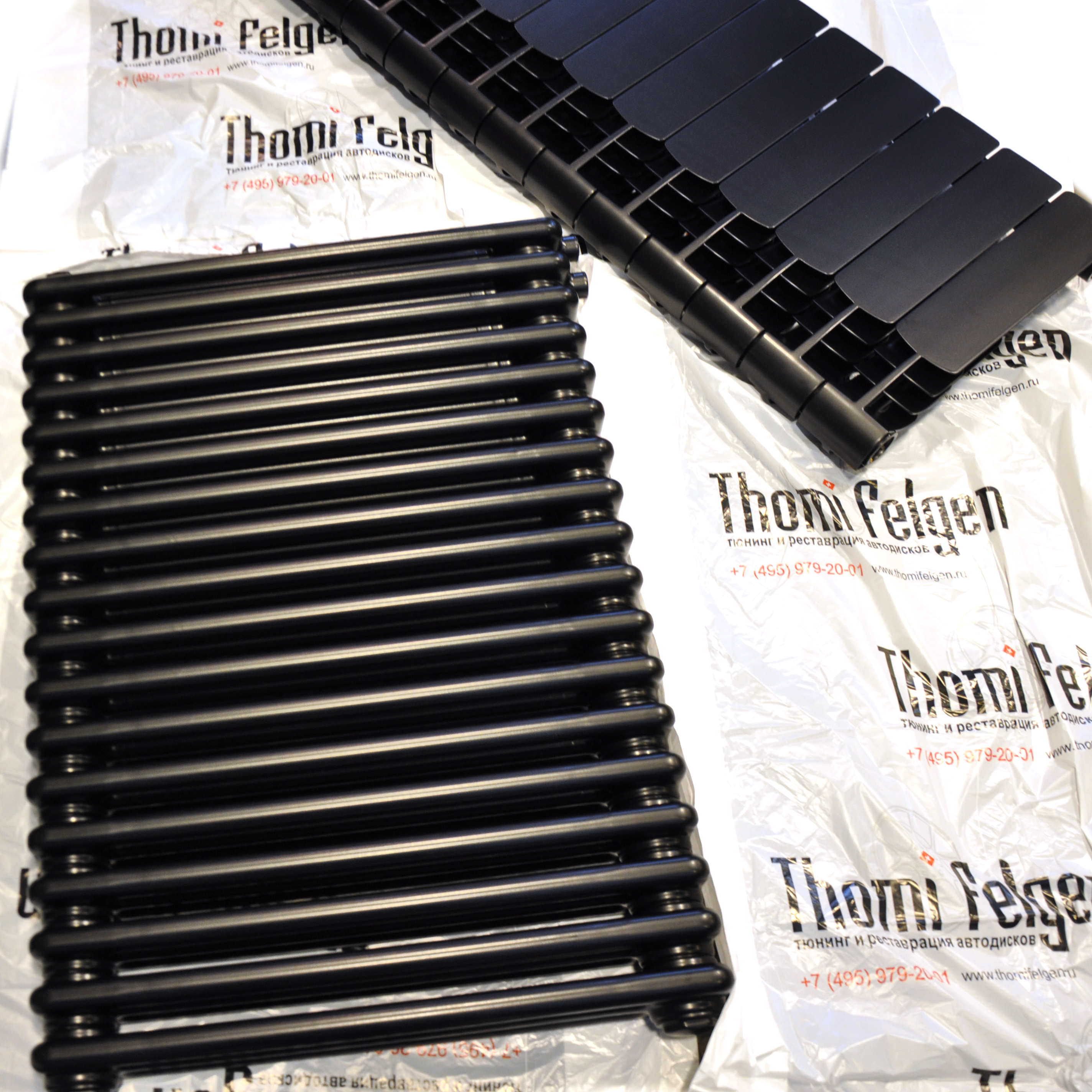 Порошковая покраска трубчатых радиаторов отопления