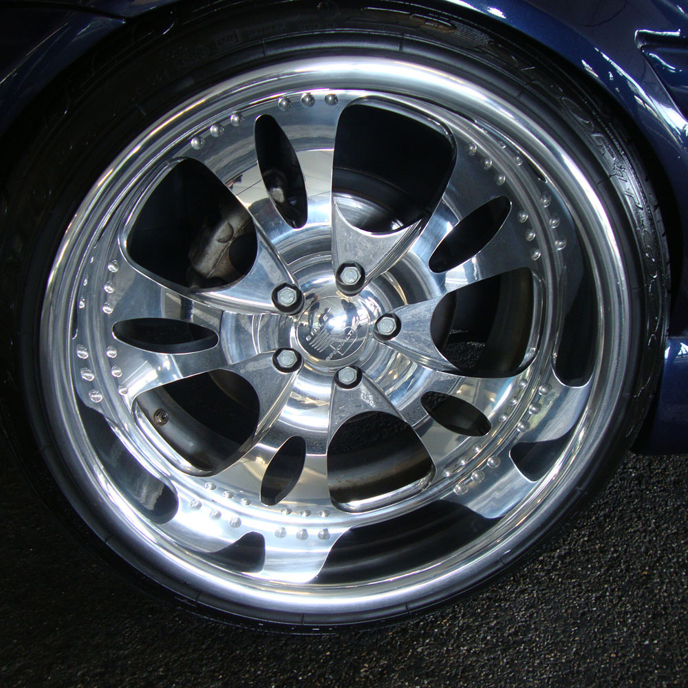 Пример зеркальной полировки разборного диска