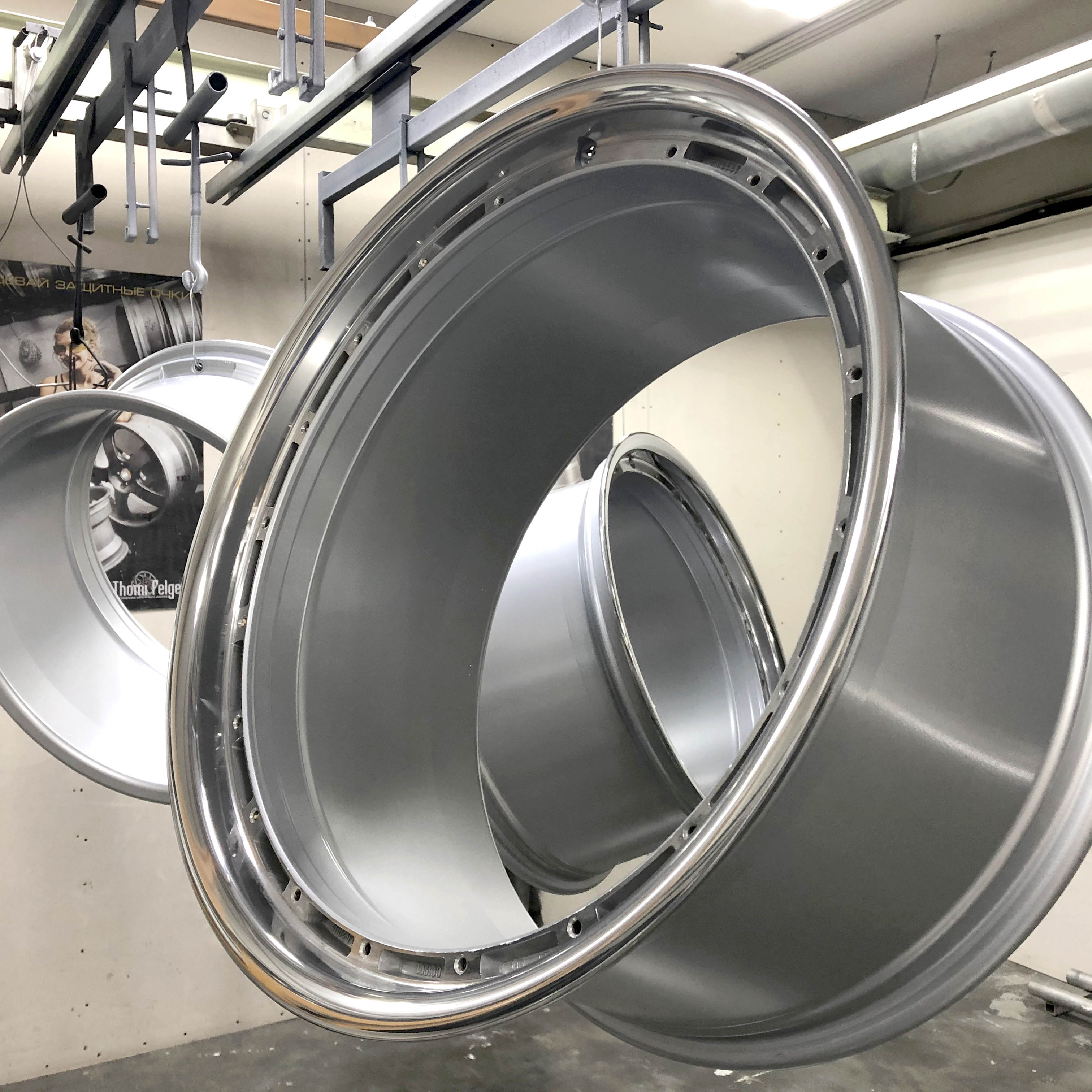 Полировка полки и покраска дисков BBS Speedline