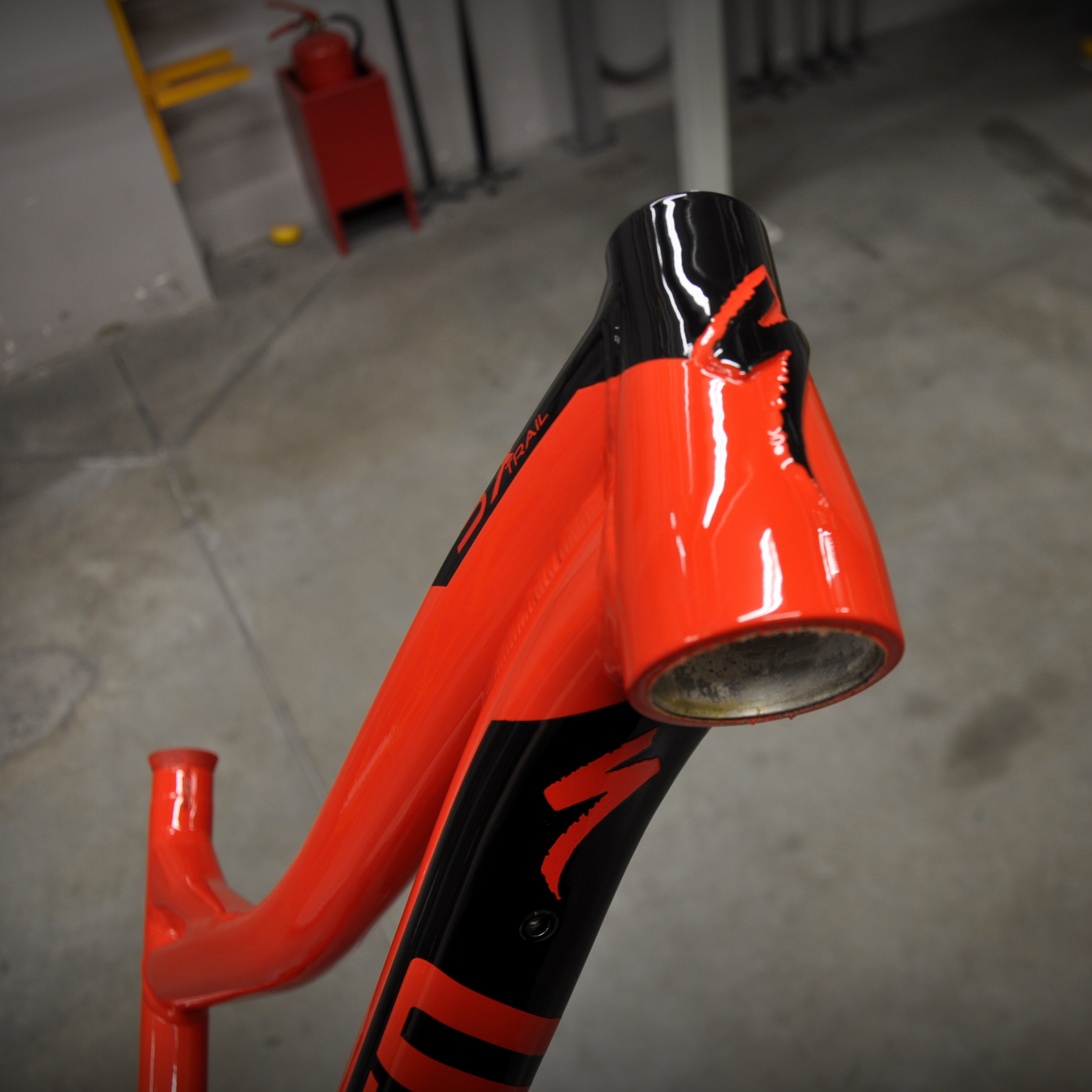 Велосипедная рама Specialized SX Trail в 2 цвета порошком