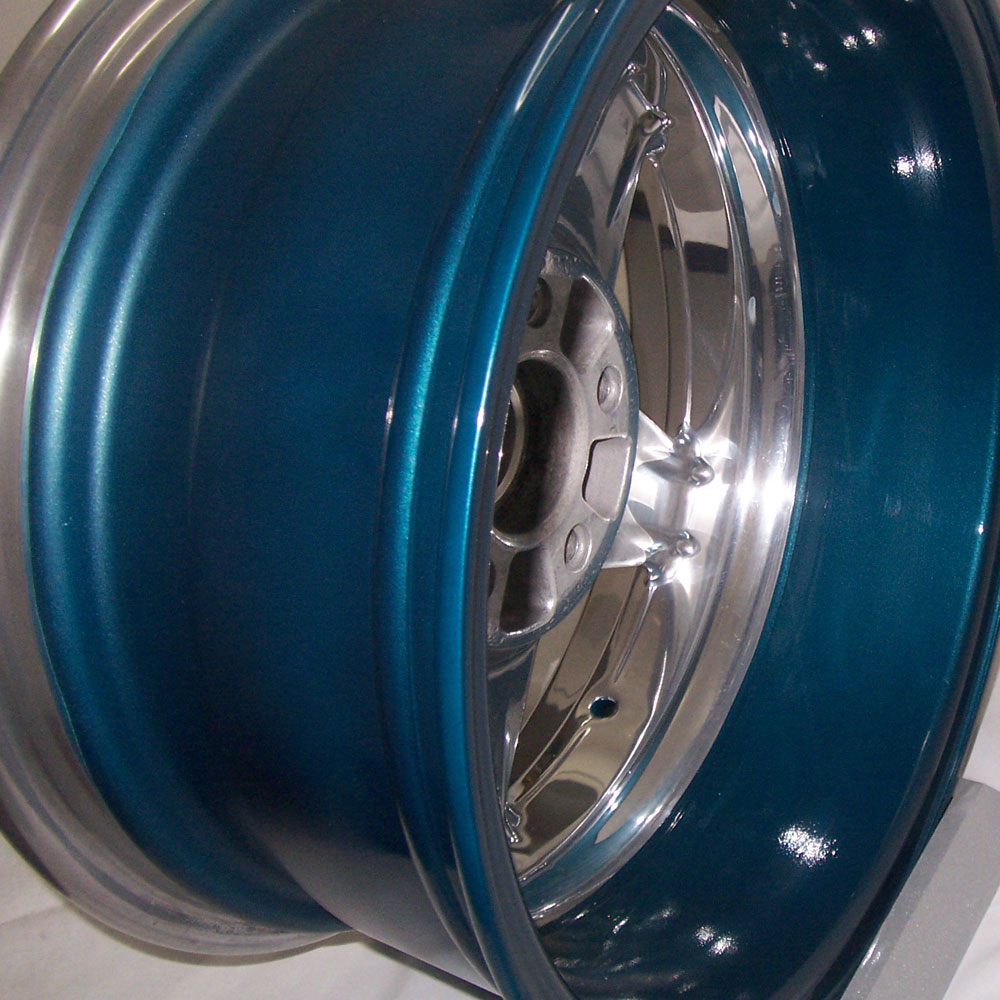 Литой диск после зеркальной полировки