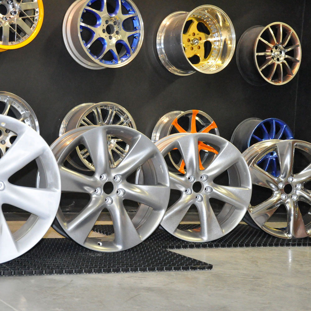 Все стадии зеркальной полировки диска Infiniti