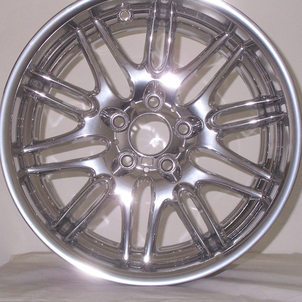 Литые диски после полировки