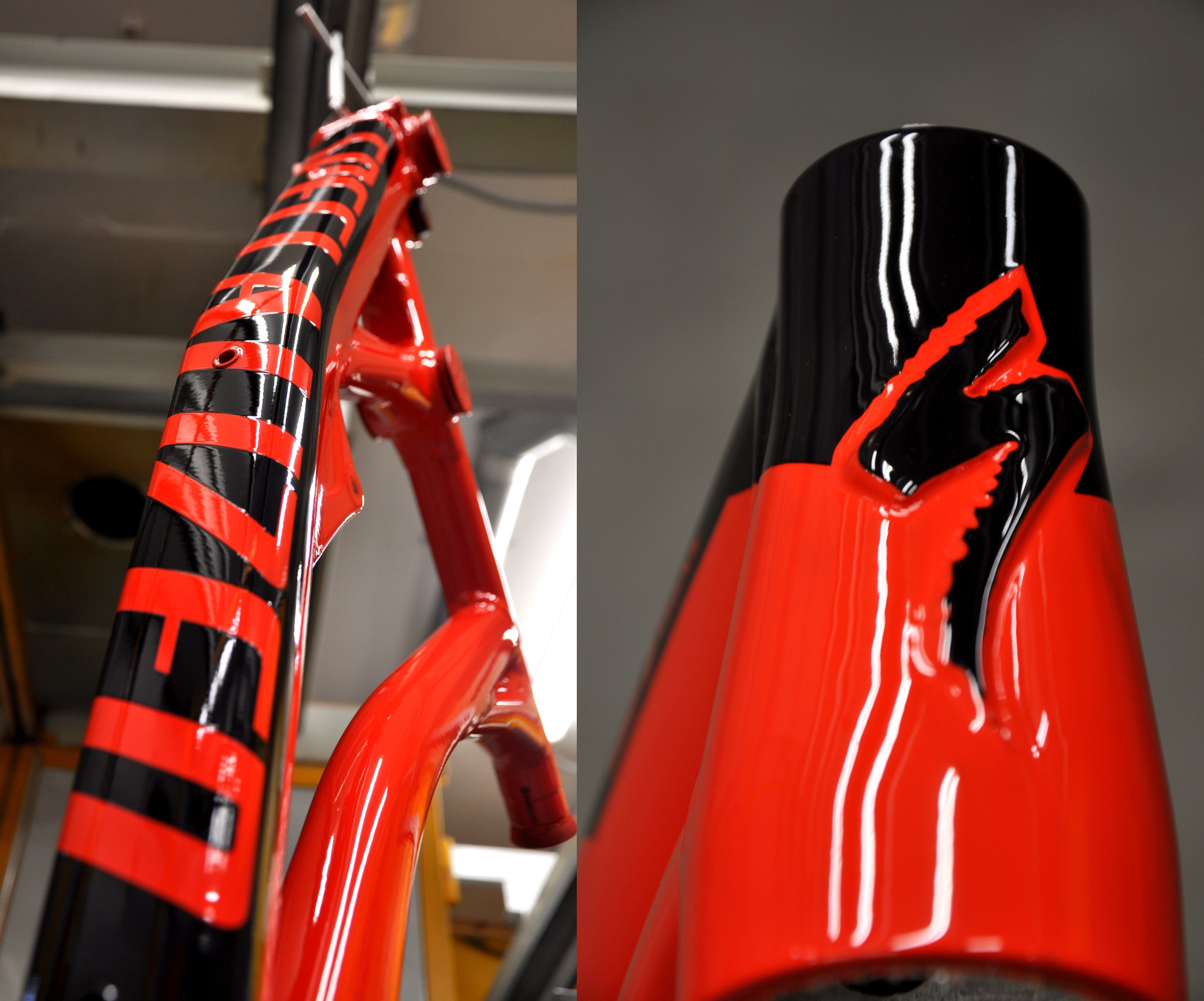 Велосипедная рама Specialized SX Trail в 2 цвета порошком