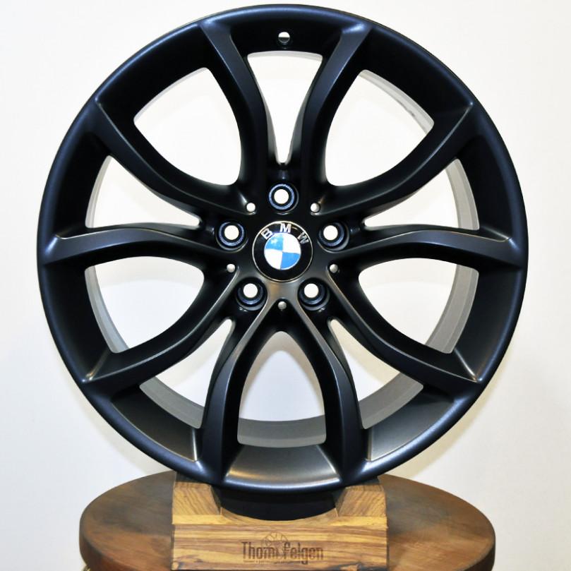 Покраска дисков BMW R19 в чёрный мат