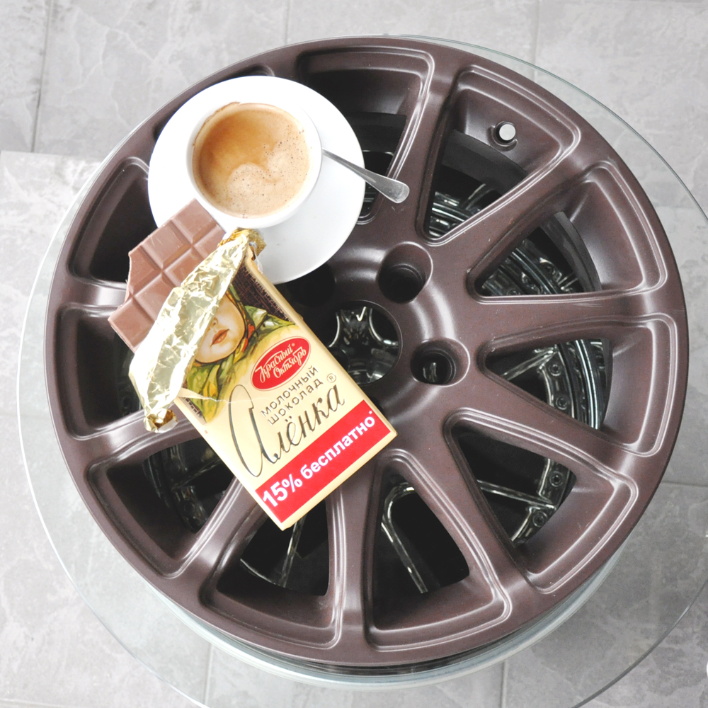 Диск шоколадного цвета (матовый)