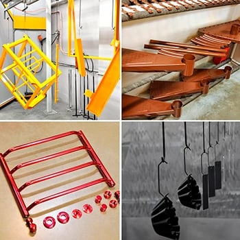 Порошковая покраска металлических изделий