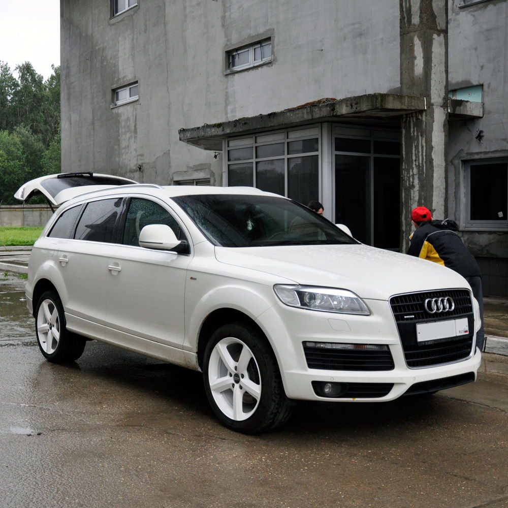 Покраска дисков от Audi Q7