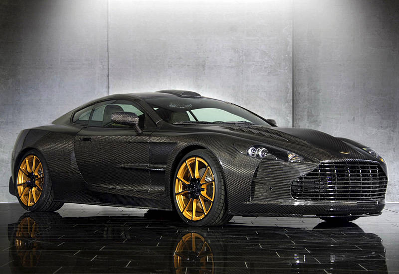 Шедевр тюнинга. Aston Martin DB9 Mansory Cyrus Gold.