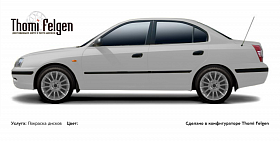 Покраска и полировка дисков в конфигураторе Thomi Felgen