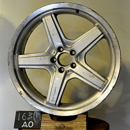 Зеркальная полировка дисков AMG, диаметром 21"
