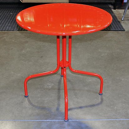 Покраска стола и стульев в RAL 3020