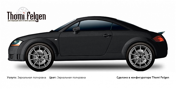 ауди зеркальная полировка дисков Advan Racing