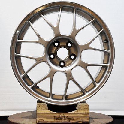 Порошковая покраска дисков BBS R17 от Subaru в серебристый металлик с зеркальной полировкой канта