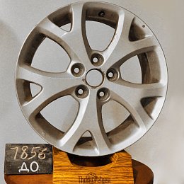 Порошковая покраска дисков R17 от Mazda в чёрный матовый