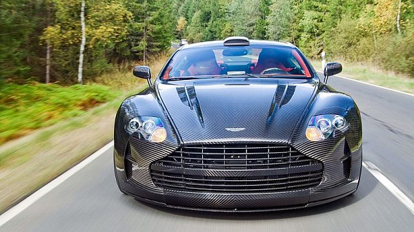 Шедевр тюнинга. Aston Martin DB9 Mansory Cyrus Gold. 