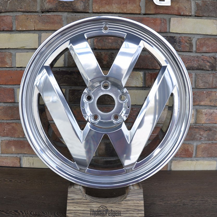 Зеркальная полировка дисков Volkswagen
