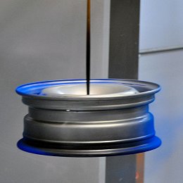 Покраска штампованных дисков - RAL 5005