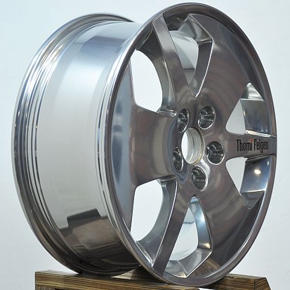 Зеркальная полировка дисков Ronal R17 от Saab