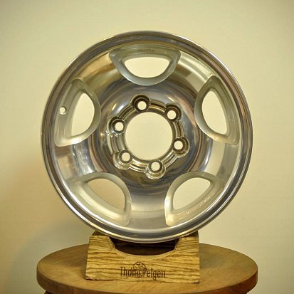Комбинированная полировка с покраской для дисков Land Cruiser