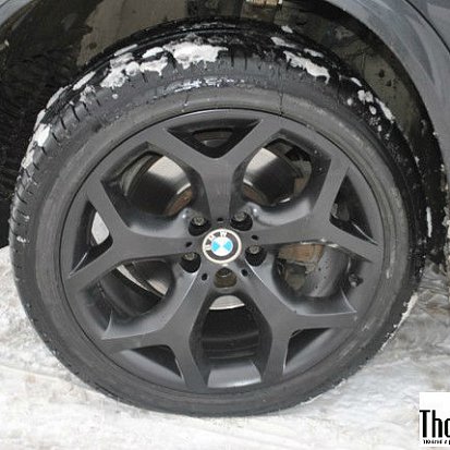 Литой диск для BMW X5. После порошковой покраски.
