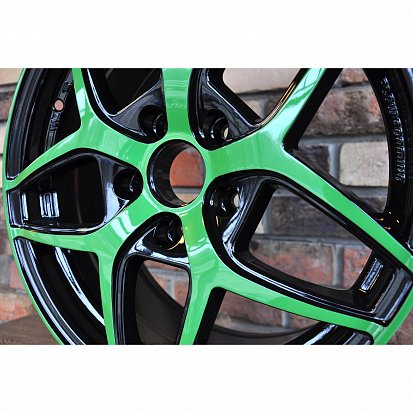 Покраска дисков в 2 цвета от автомобиля Skoda Yeti