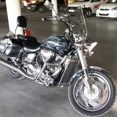 Зеркальная полировка дисков Honda VTX 1800C