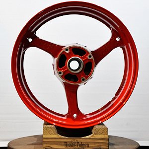 Порошковая покраска дисков ENKEI R18 от Honda в красный глянец