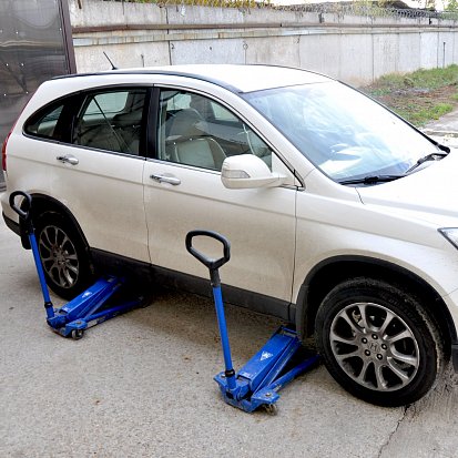 Покраска дисков для Honda CRV в красный RAL3020