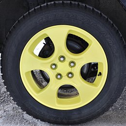Порошковая покраска дисков R16 для Subaru