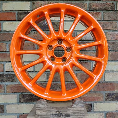 Оранжевые с блестками диски RAL 2004