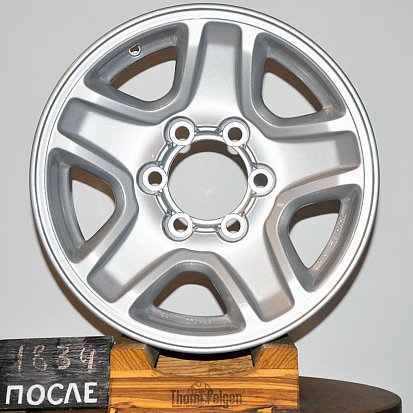 Порошковая покраска дисков R16 от Toyota в заводской глянец