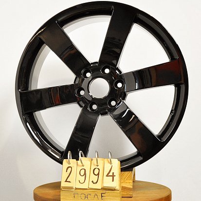 Порошковая покраска дисков PDW R22 от Honda в чёрный глянец