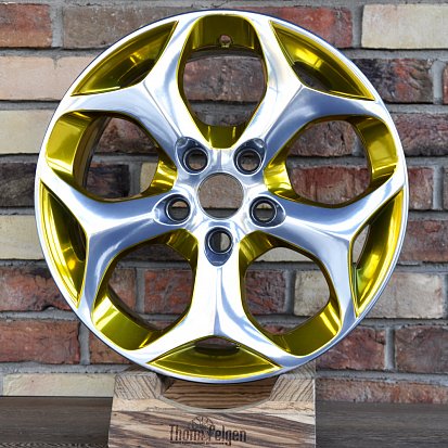 Образцы зеркально-полированных дисков, покрытых цветным лаком "Candy"