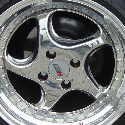 Пример полировки диска на авто