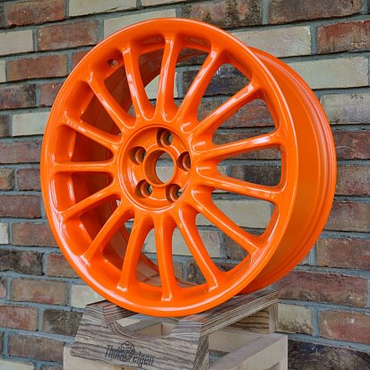 Оранжевые с блестками диски RAL 2004