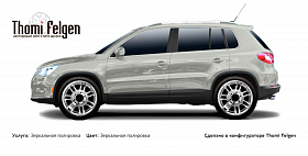 Покраска и полировка дисков в конфигураторе Thomi Felgen