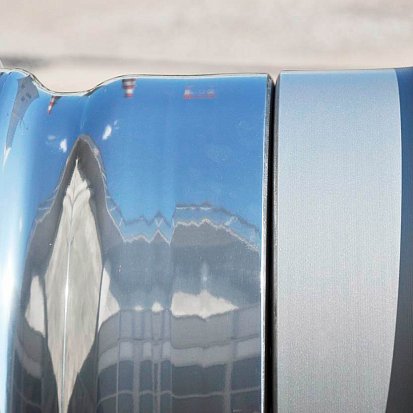 Покраска в тёмно-серый и заводской с полировкой трёхсоставных дисков R20 от Porsche