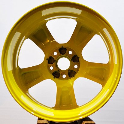 Образцы различных вариантов покраски дисков R18