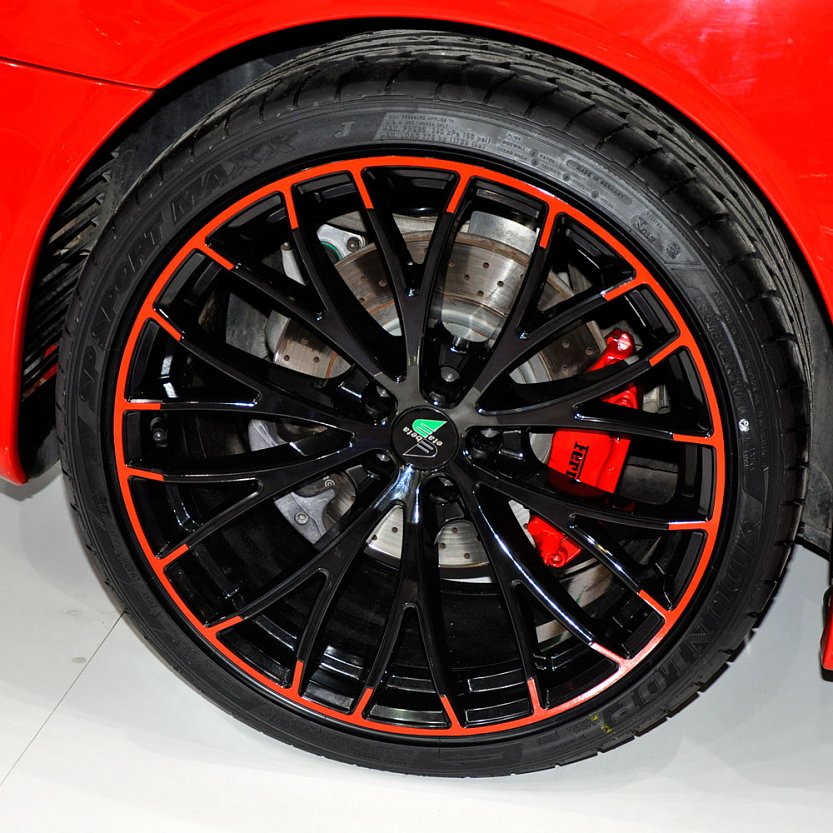 Порошковая покраска дисков Ferrari