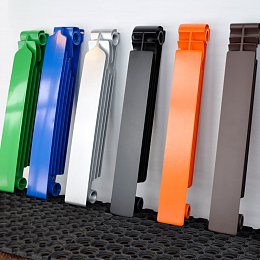 Покраска секций батарей отопления в различные цвета по каталогу RAL