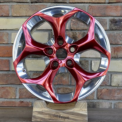 Образцы зеркально-полированных дисков, покрытых цветным лаком "Candy"