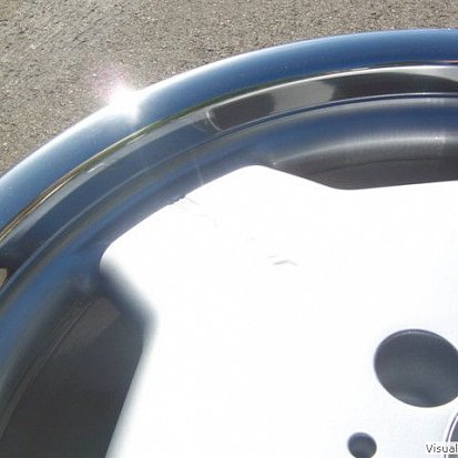 Зеркальная полировка борта литого диска для Mercedes