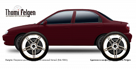 Покраска и полировка дисков в конфигураторе Thomi Felgen